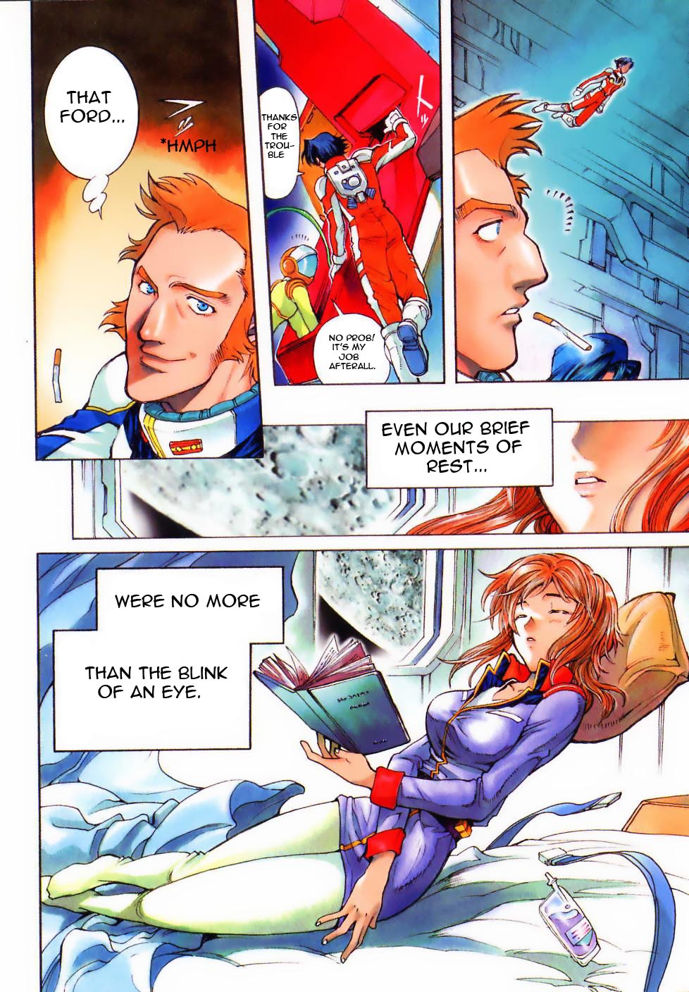 Kidou Senshi Gundam Gaiden - Sora, Senku no Hate ni... Chapter 5.2 page 7 - Chapter 5 v2 : OPERATION 5 - Light Explosion