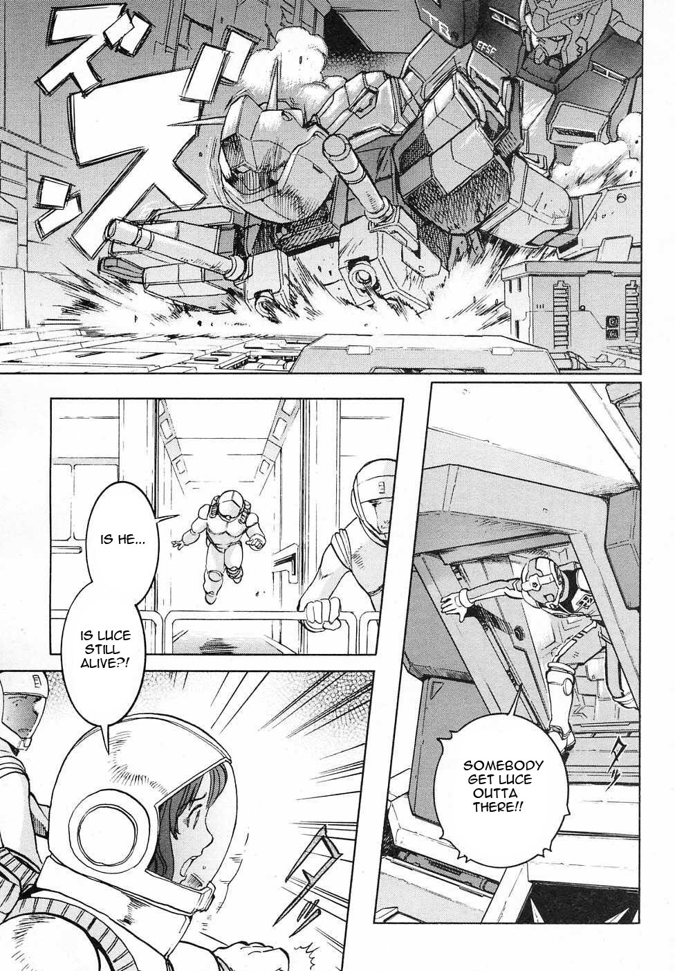 Kidou Senshi Gundam Gaiden - Sora, Senku no Hate ni... Chapter 6.2 page 11 - Chapter 6 v2 : OPERATION 6 - Rare Light