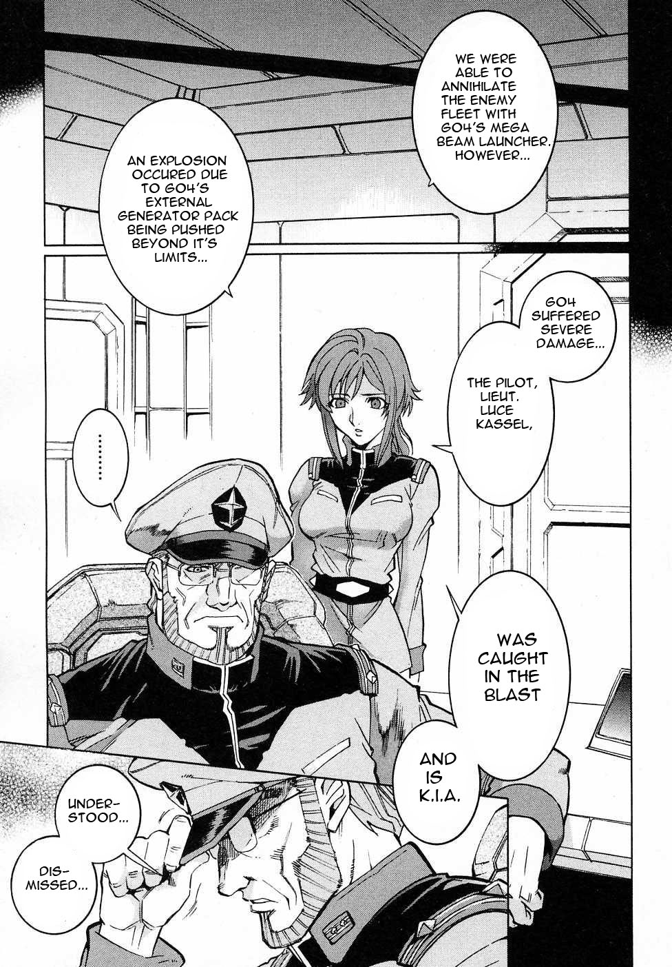 Kidou Senshi Gundam Gaiden - Sora, Senku no Hate ni... Chapter 6.2 page 13 - Chapter 6 v2 : OPERATION 6 - Rare Light