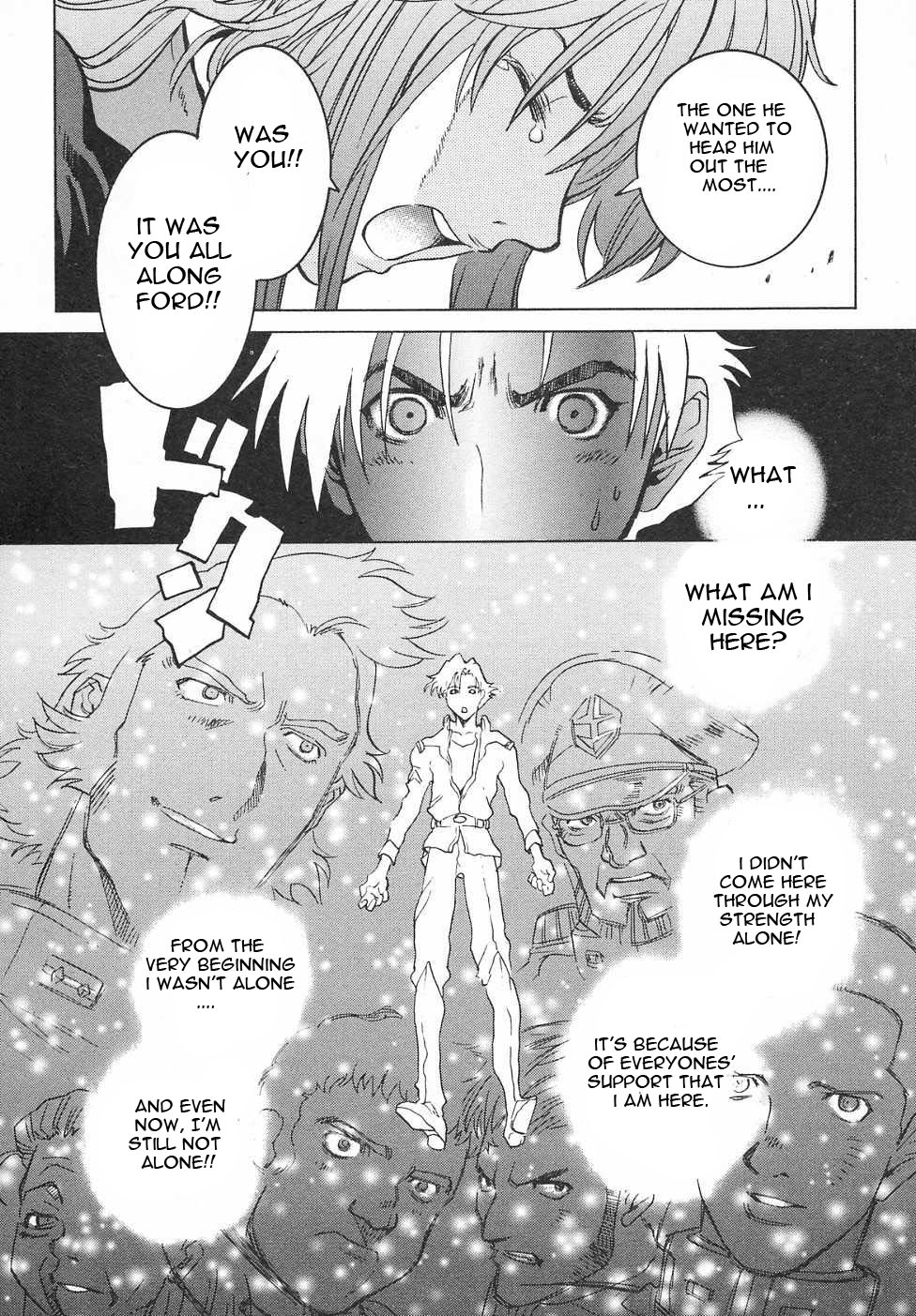 Kidou Senshi Gundam Gaiden - Sora, Senku no Hate ni... Chapter 6.2 page 34 - Chapter 6 v2 : OPERATION 6 - Rare Light