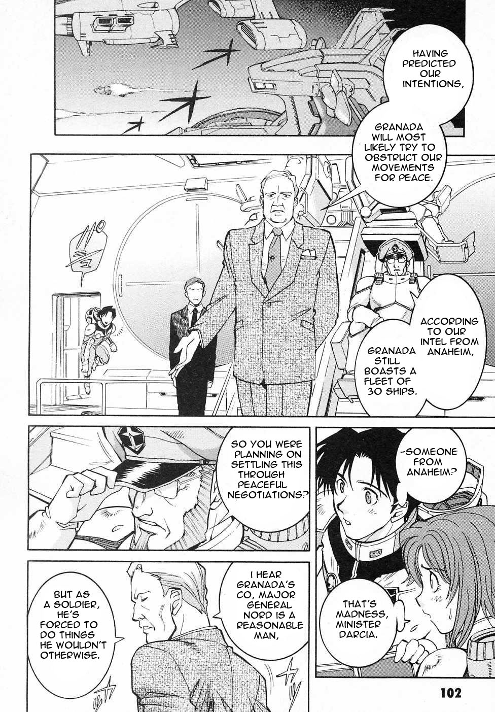 Kidou Senshi Gundam Gaiden - Sora, Senku no Hate ni... Chapter 7.2 page 10 - Chapter 7 v2 : OPERATION 7 - Peace
