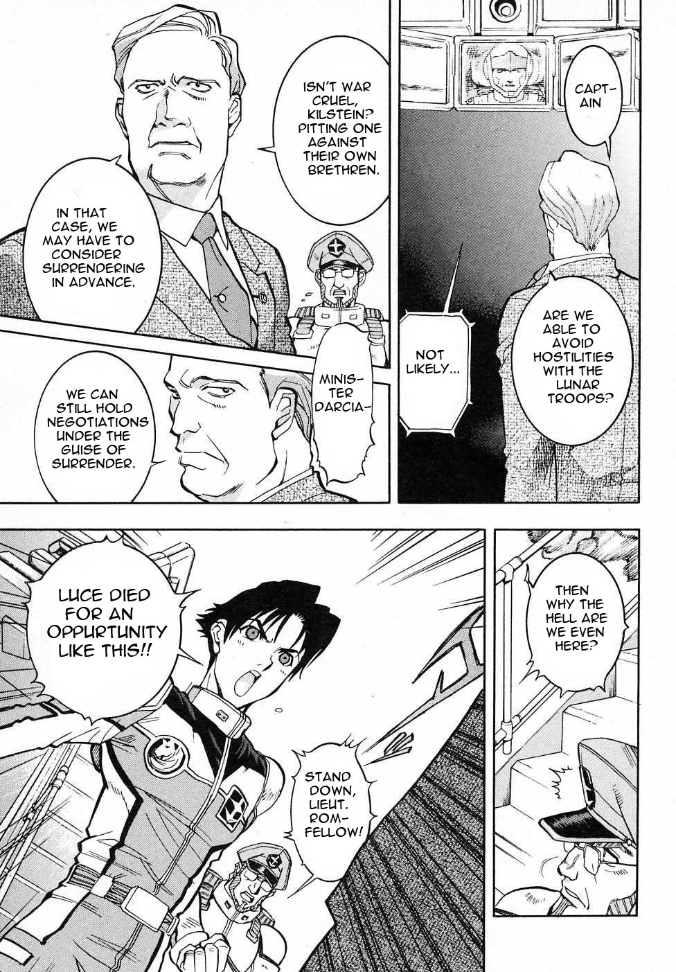 Kidou Senshi Gundam Gaiden - Sora, Senku no Hate ni... Chapter 7.2 page 11 - Chapter 7 v2 : OPERATION 7 - Peace