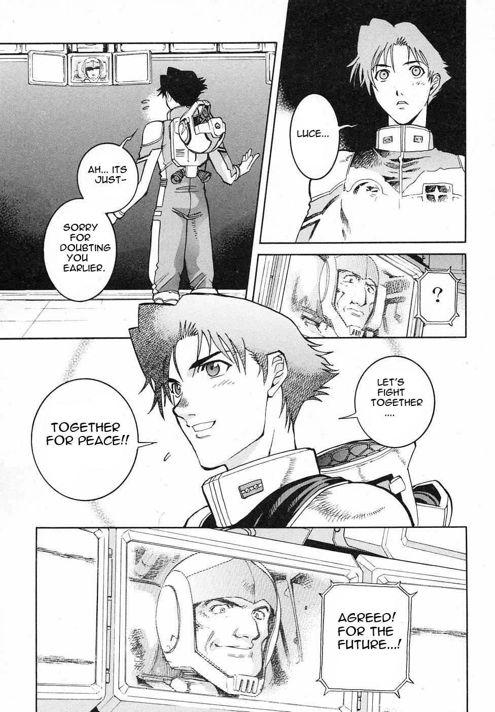 Kidou Senshi Gundam Gaiden - Sora, Senku no Hate ni... Chapter 7.2 page 13 - Chapter 7 v2 : OPERATION 7 - Peace
