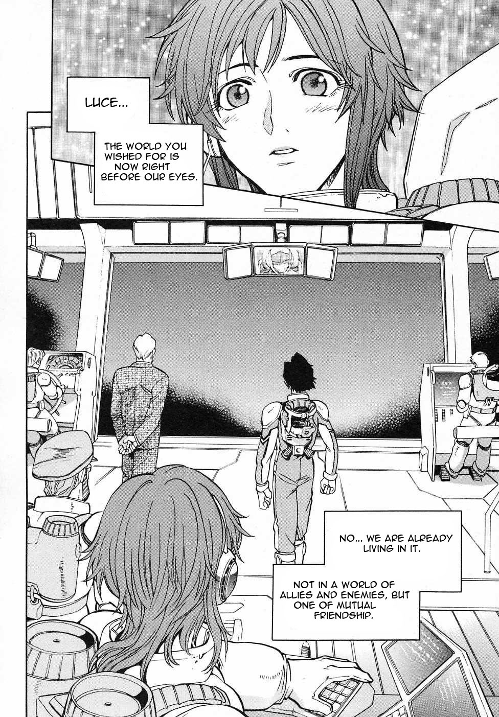 Kidou Senshi Gundam Gaiden - Sora, Senku no Hate ni... Chapter 7.2 page 14 - Chapter 7 v2 : OPERATION 7 - Peace