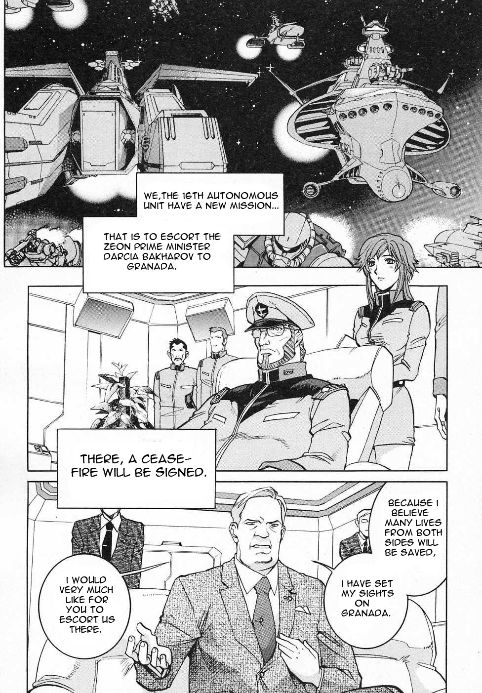 Kidou Senshi Gundam Gaiden - Sora, Senku no Hate ni... Chapter 7.2 page 2 - Chapter 7 v2 : OPERATION 7 - Peace