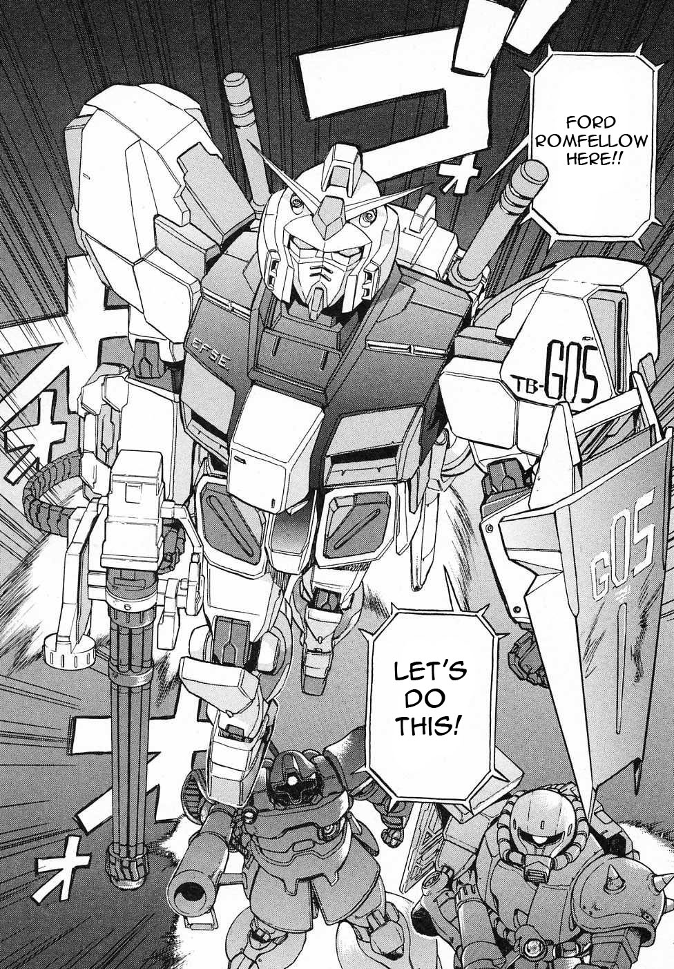 Kidou Senshi Gundam Gaiden - Sora, Senku no Hate ni... Chapter 7.2 page 20 - Chapter 7 v2 : OPERATION 7 - Peace