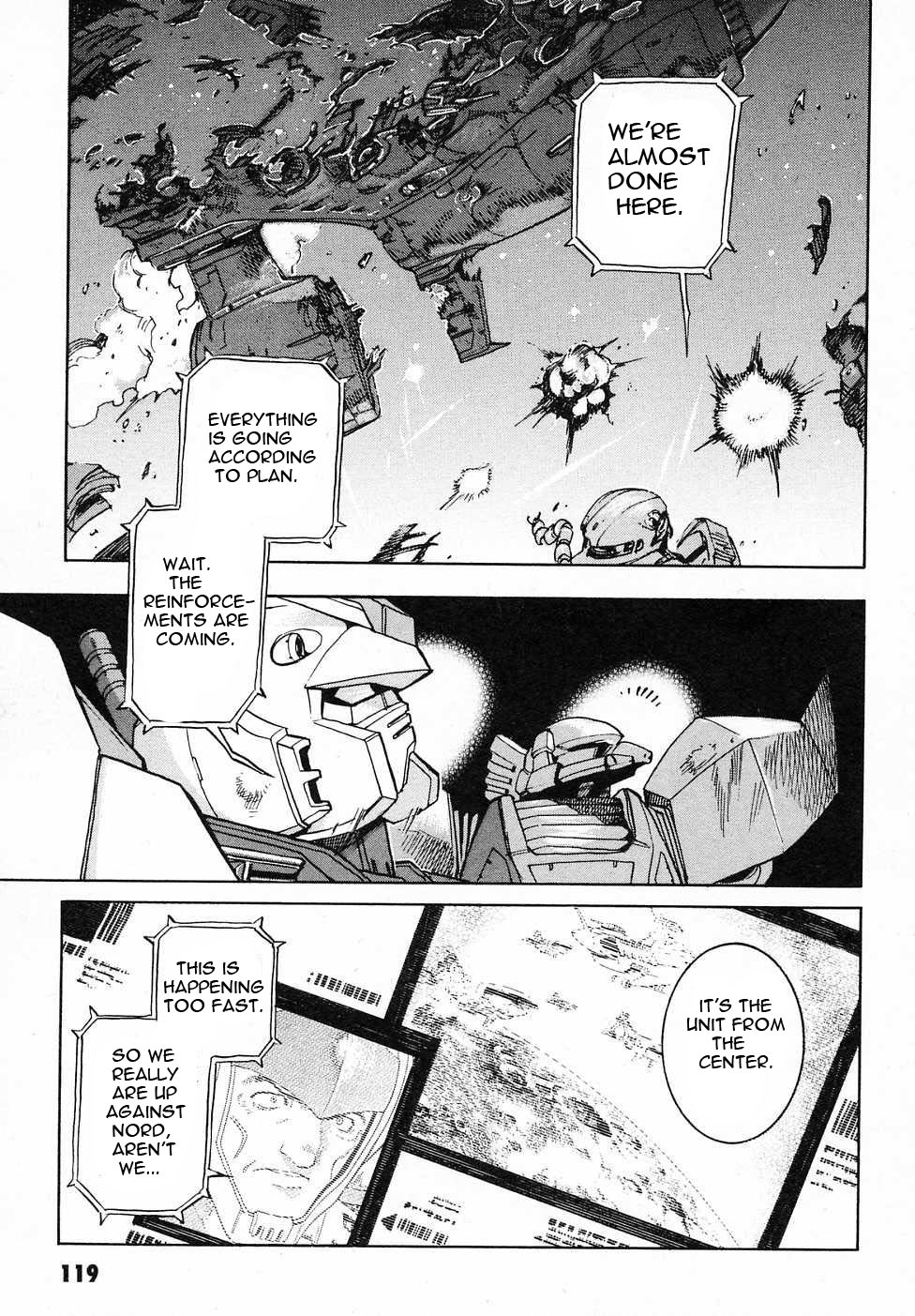 Kidou Senshi Gundam Gaiden - Sora, Senku no Hate ni... Chapter 7.2 page 27 - Chapter 7 v2 : OPERATION 7 - Peace