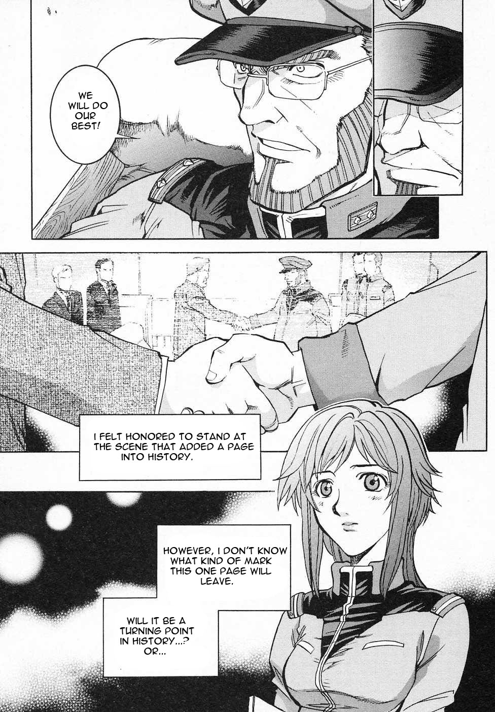 Kidou Senshi Gundam Gaiden - Sora, Senku no Hate ni... Chapter 7.2 page 3 - Chapter 7 v2 : OPERATION 7 - Peace