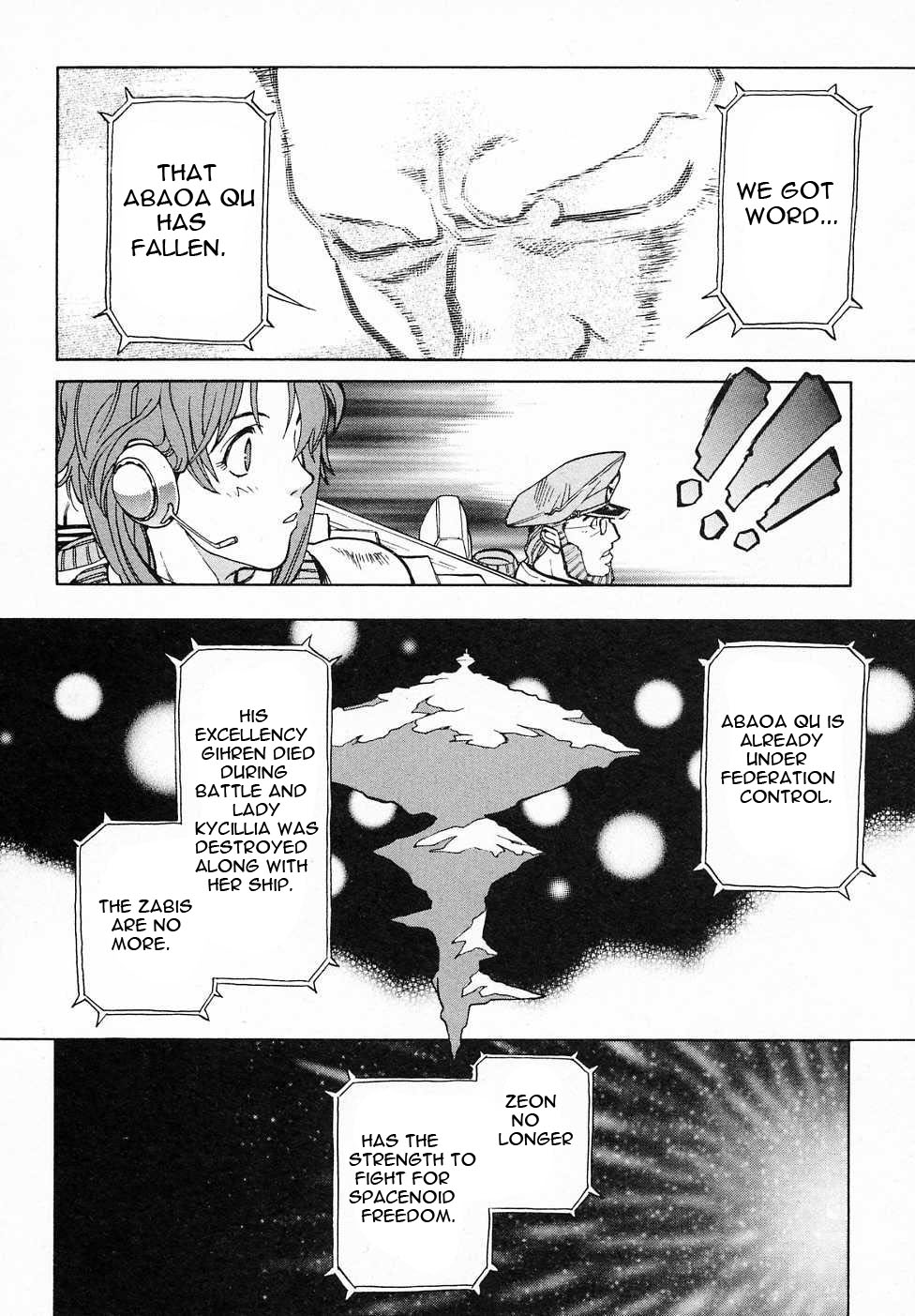 Kidou Senshi Gundam Gaiden - Sora, Senku no Hate ni... Chapter 7.2 page 38 - Chapter 7 v2 : OPERATION 7 - Peace