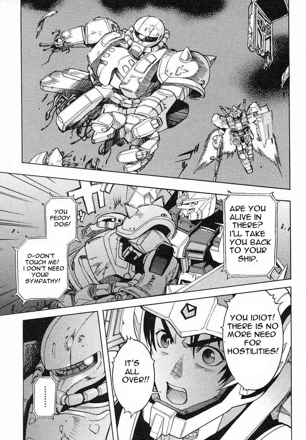 Kidou Senshi Gundam Gaiden - Sora, Senku no Hate ni... Chapter 8.2 page 11 - Chapter 8 v2 : OPERATION 8 - End