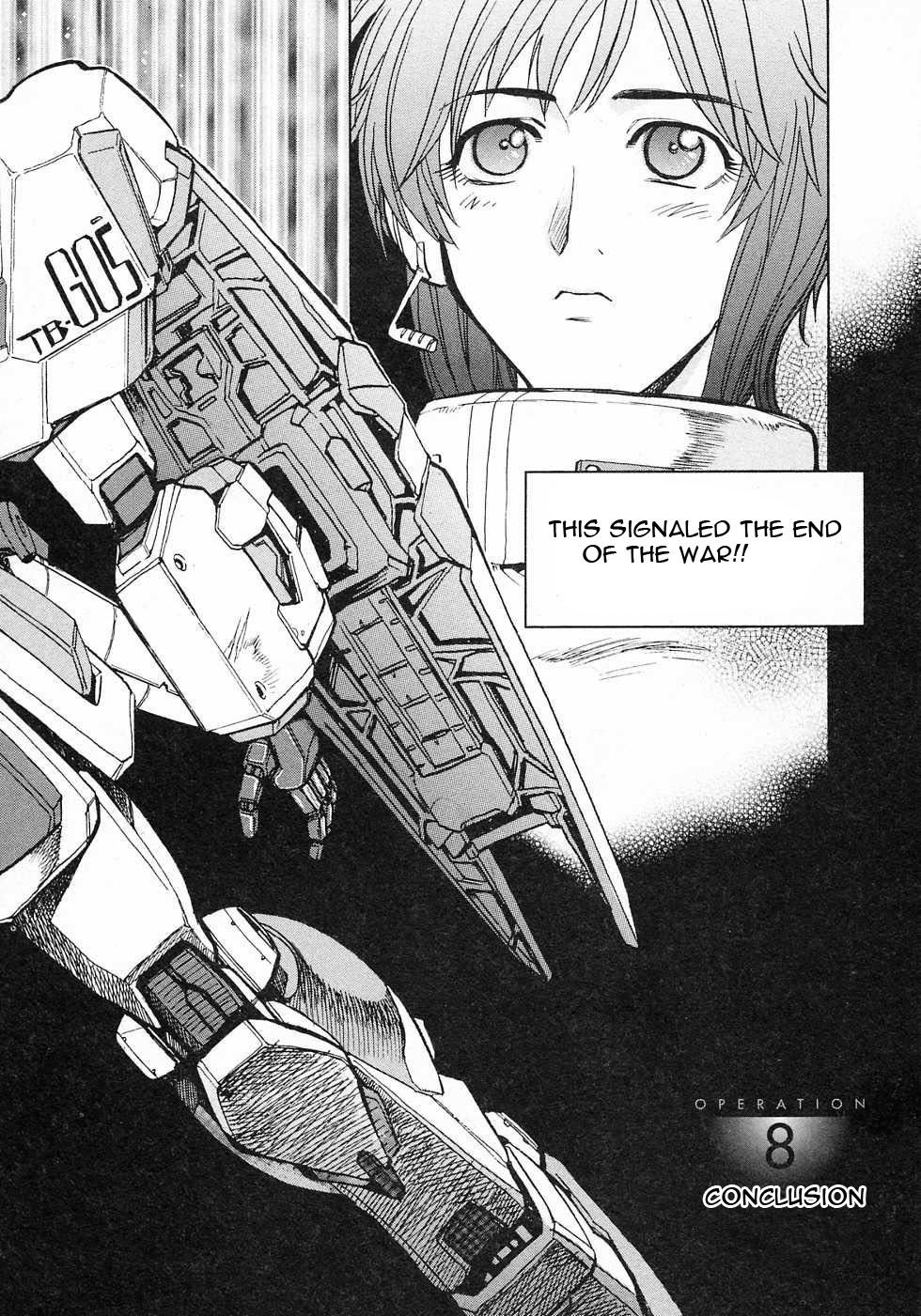 Kidou Senshi Gundam Gaiden - Sora, Senku no Hate ni... Chapter 8.2 page 2 - Chapter 8 v2 : OPERATION 8 - End