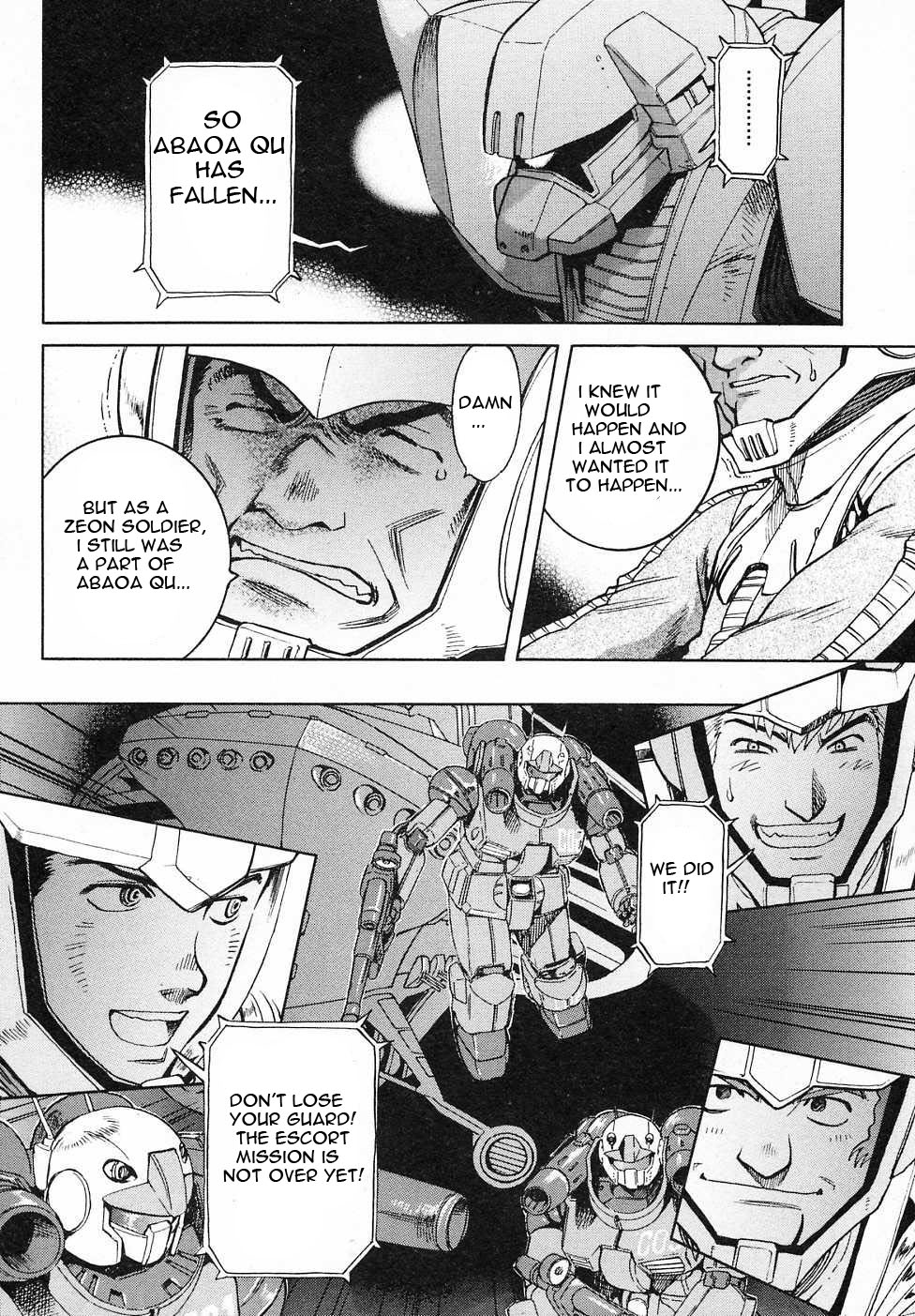 Kidou Senshi Gundam Gaiden - Sora, Senku no Hate ni... Chapter 8.2 page 4 - Chapter 8 v2 : OPERATION 8 - End
