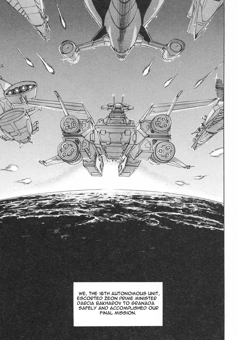 Kidou Senshi Gundam Gaiden - Sora, Senku no Hate ni... Chapter 8.2 page 45 - Chapter 8 v2 : OPERATION 8 - End