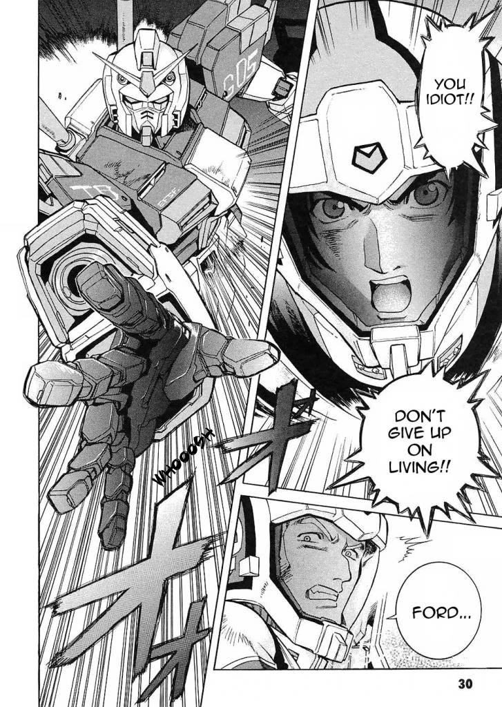 Kidou Senshi Gundam Gaiden - Sora, Senku no Hate ni... Chapter 9 page 33 - Chapter 9: OPERATION 5: if Radiance