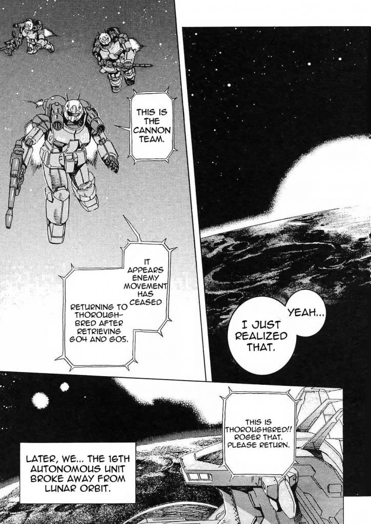 Kidou Senshi Gundam Gaiden - Sora, Senku no Hate ni... Chapter 9 page 40 - Chapter 9: OPERATION 5: if Radiance