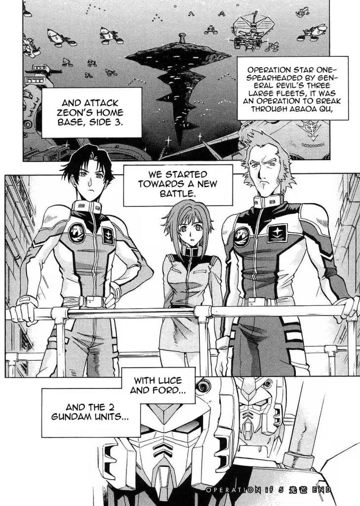 Kidou Senshi Gundam Gaiden - Sora, Senku no Hate ni... Chapter 9 page 45 - Chapter 9: OPERATION 5: if Radiance