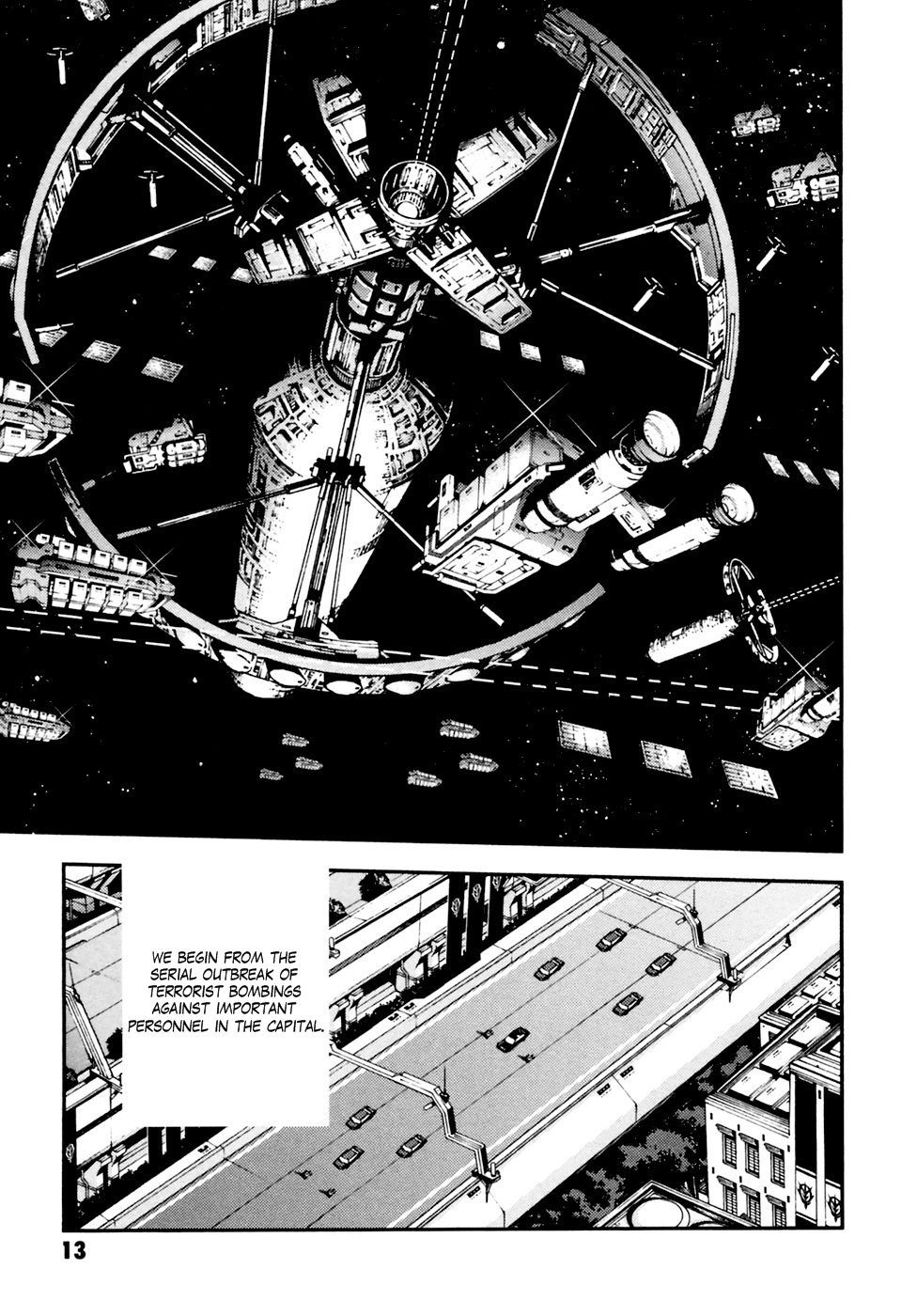Kidou Senshi Gundam: Giren Ansatsu Keikaku Chapter 1 page 14 - Chapter 1: The Plot to Assassinate Gihren Zabi