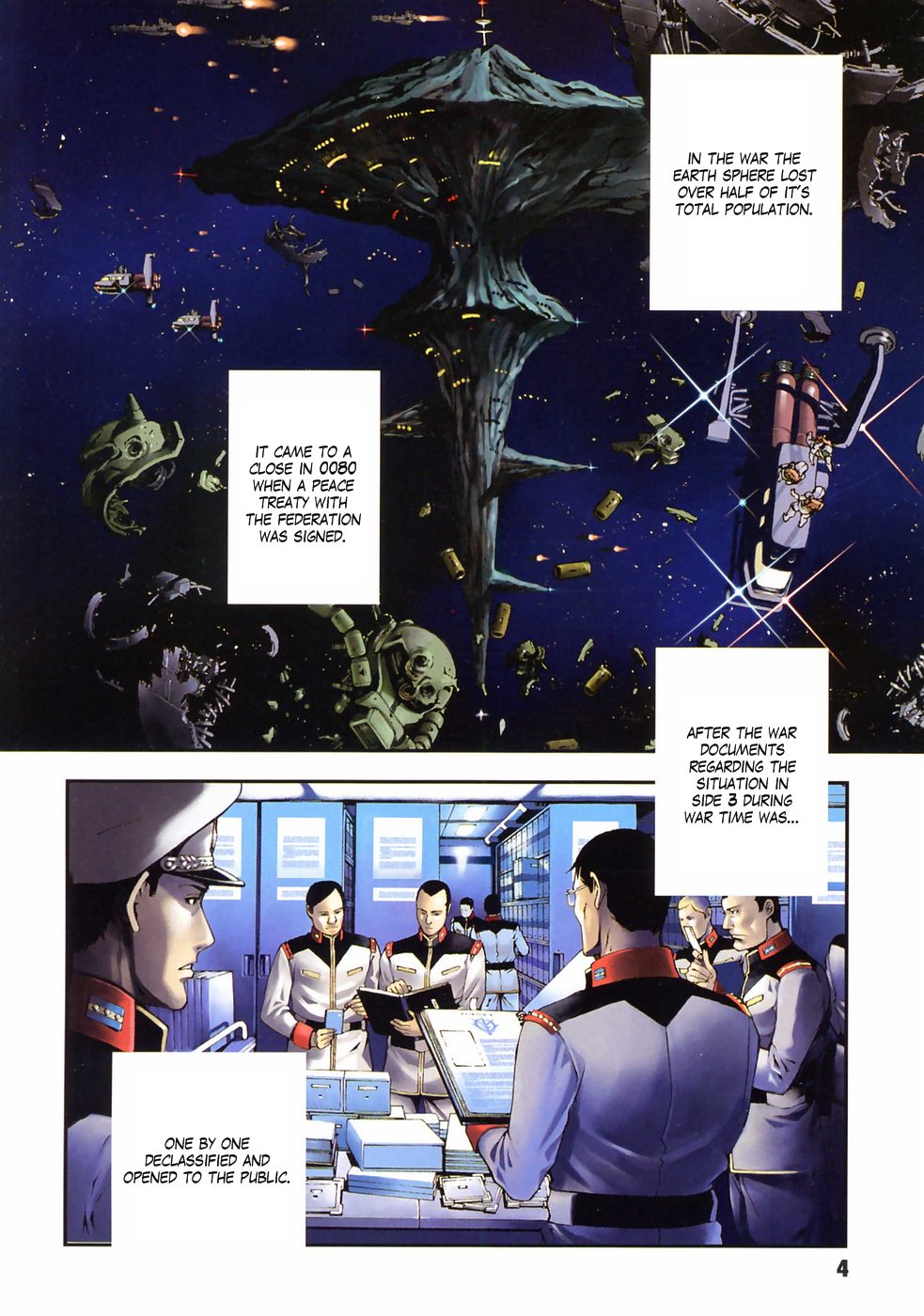 Kidou Senshi Gundam: Giren Ansatsu Keikaku Chapter 1 page 6 - Chapter 1: The Plot to Assassinate Gihren Zabi