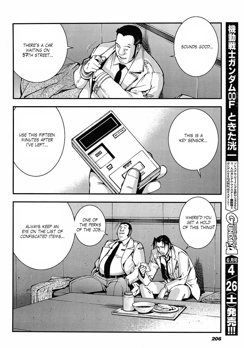 Kidou Senshi Gundam: Giren Ansatsu Keikaku Chapter 10.2 page 14 - Chapter 10 v2 : Investigation Report.10 - A New Crime