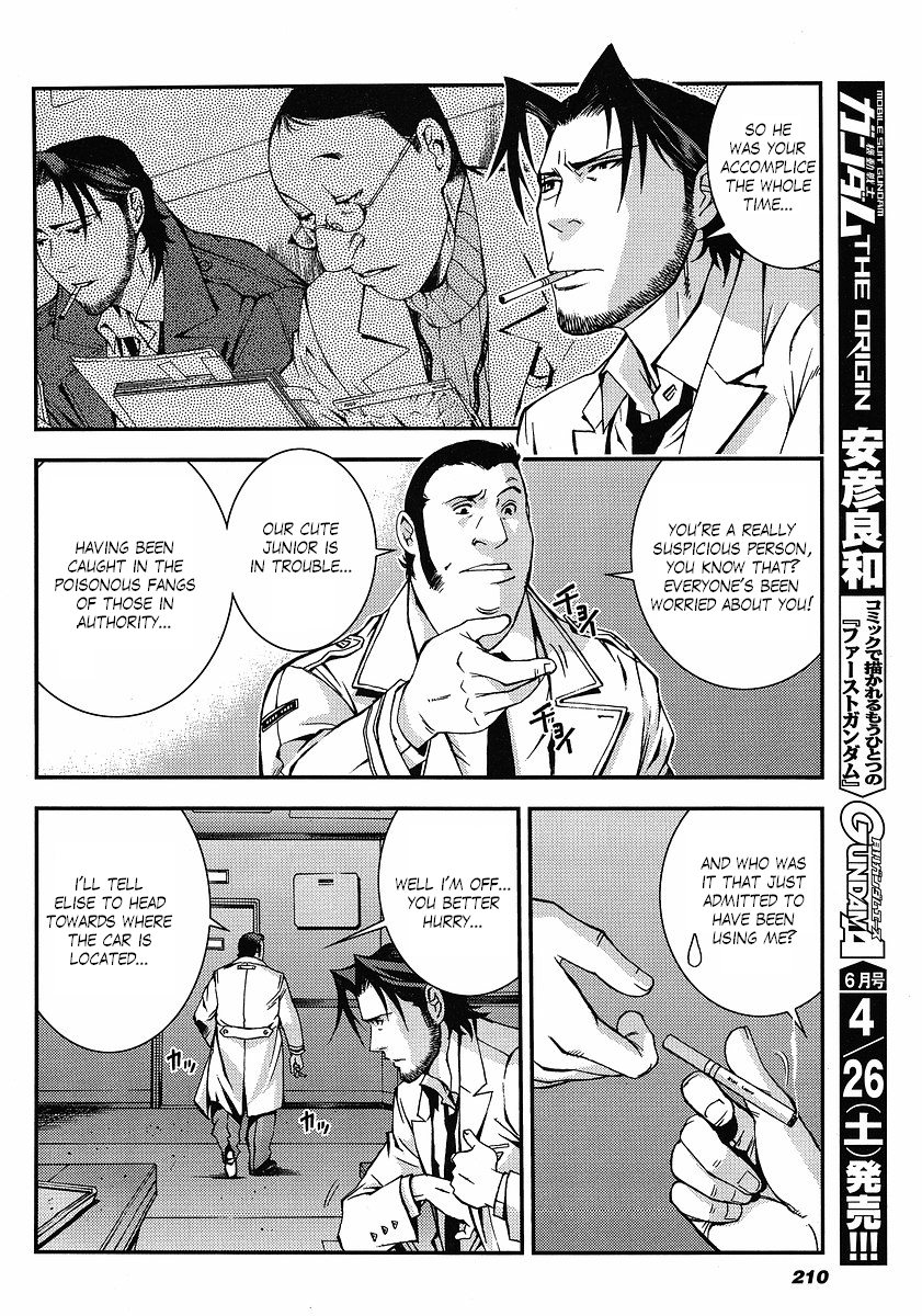 Kidou Senshi Gundam: Giren Ansatsu Keikaku Chapter 10.2 page 18 - Chapter 10 v2 : Investigation Report.10 - A New Crime