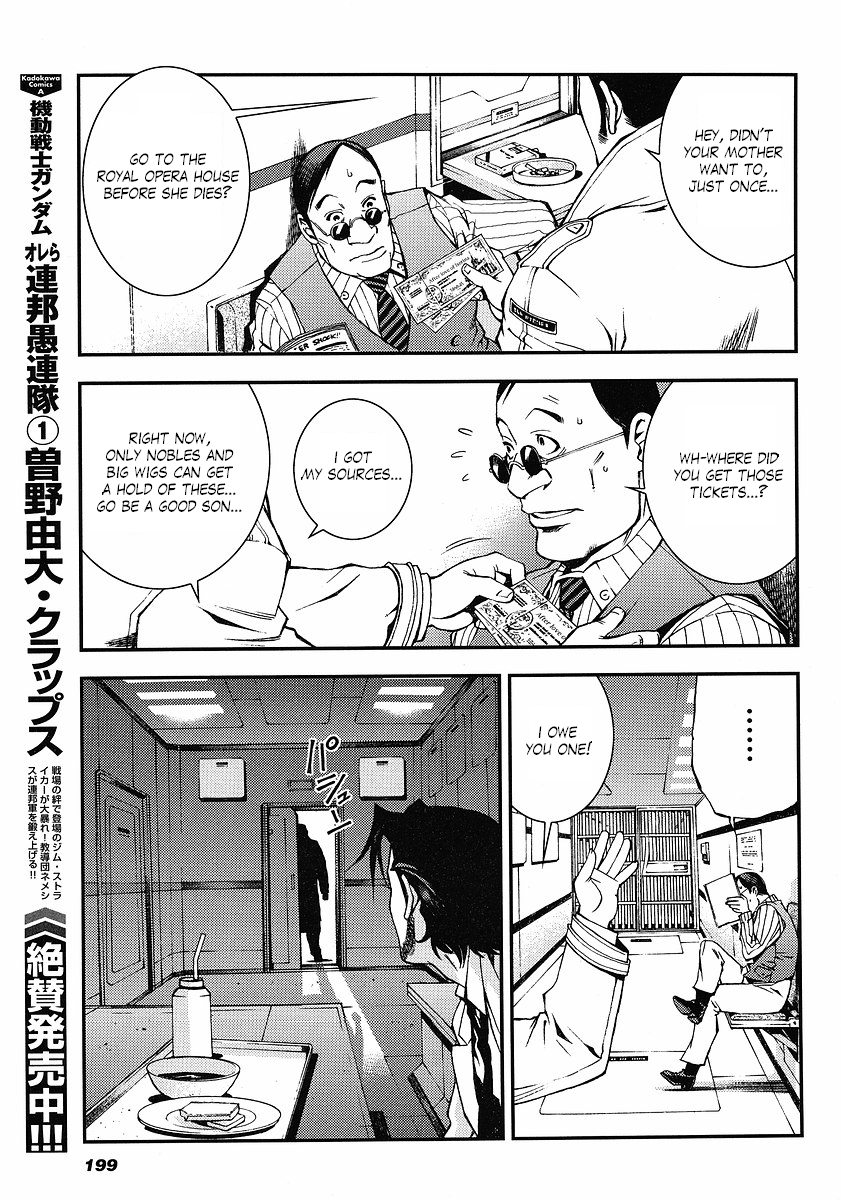 Kidou Senshi Gundam: Giren Ansatsu Keikaku Chapter 10.2 page 7 - Chapter 10 v2 : Investigation Report.10 - A New Crime