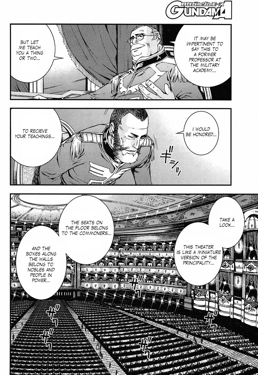 Kidou Senshi Gundam: Giren Ansatsu Keikaku Chapter 12.2 page 12 - Chapter 12 v2 : Investigation Report.12 - Seat of Power