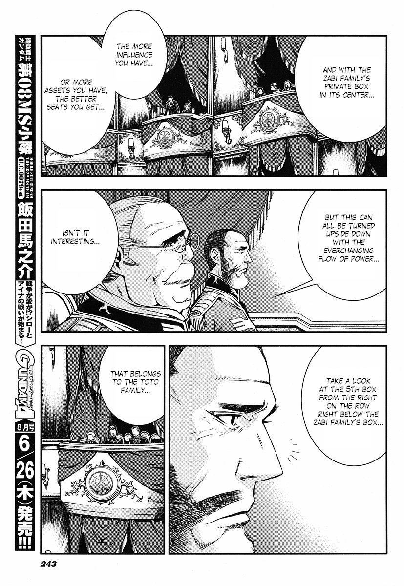 Kidou Senshi Gundam: Giren Ansatsu Keikaku Chapter 12.2 page 13 - Chapter 12 v2 : Investigation Report.12 - Seat of Power