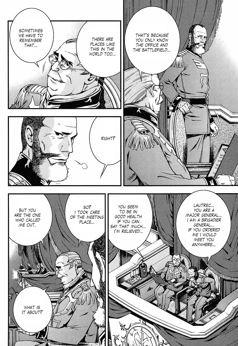 Kidou Senshi Gundam: Giren Ansatsu Keikaku Chapter 12.2 page 4 - Chapter 12 v2 : Investigation Report.12 - Seat of Power