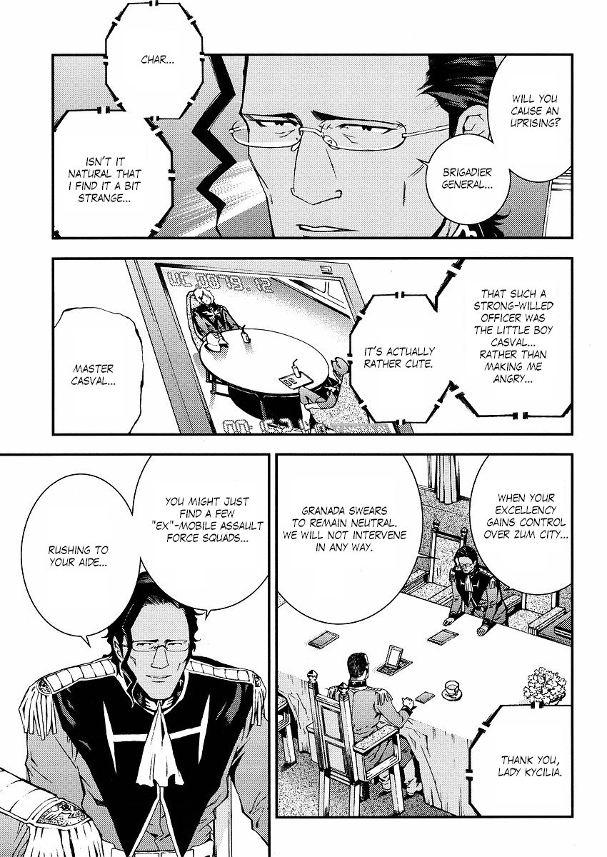Kidou Senshi Gundam: Giren Ansatsu Keikaku Chapter 15.2 page 15 - Chapter 15 v2 : Investigation Report.15 - Casval Rem Daikun
