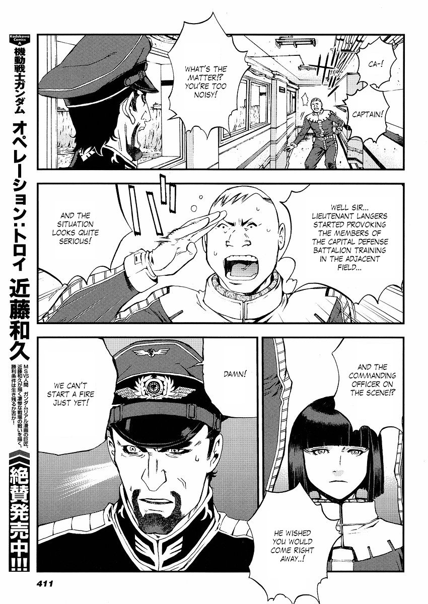 Kidou Senshi Gundam: Giren Ansatsu Keikaku Chapter 15.2 page 19 - Chapter 15 v2 : Investigation Report.15 - Casval Rem Daikun