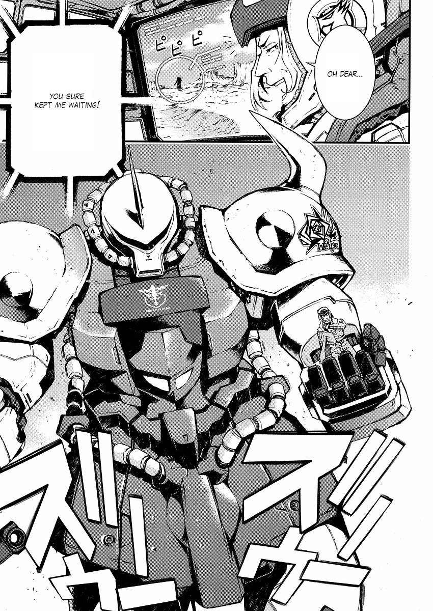 Kidou Senshi Gundam: Giren Ansatsu Keikaku Chapter 15.2 page 23 - Chapter 15 v2 : Investigation Report.15 - Casval Rem Daikun