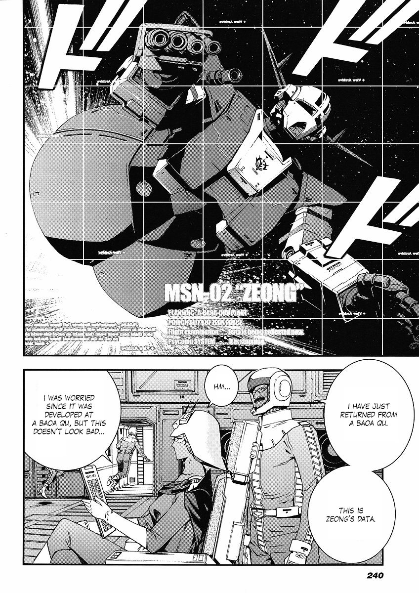 Kidou Senshi Gundam: Giren Ansatsu Keikaku Chapter 16.2 page 17 - Chapter 16 v2 : Investigation Report.16 - Encounter