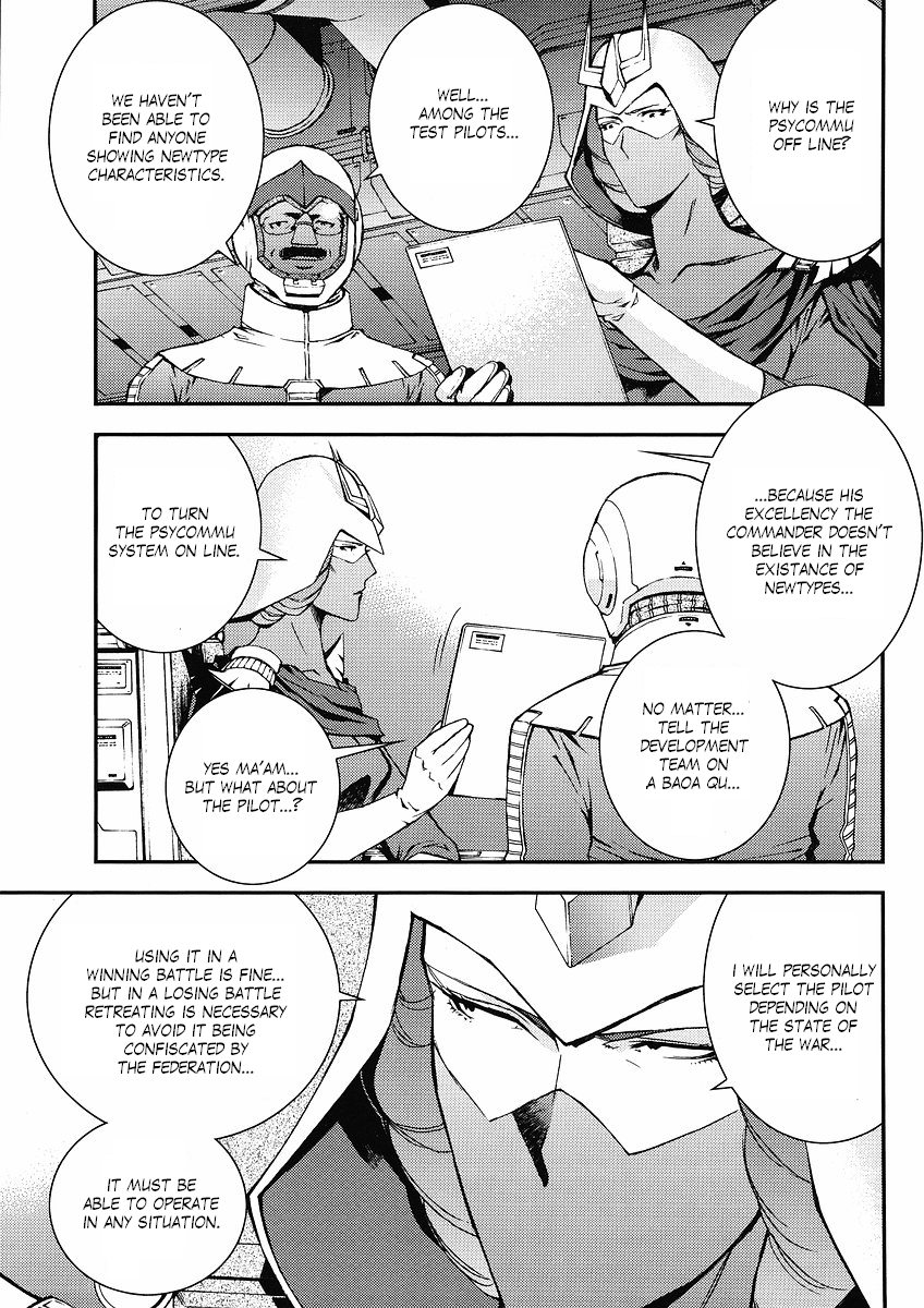 Kidou Senshi Gundam: Giren Ansatsu Keikaku Chapter 16.2 page 18 - Chapter 16 v2 : Investigation Report.16 - Encounter
