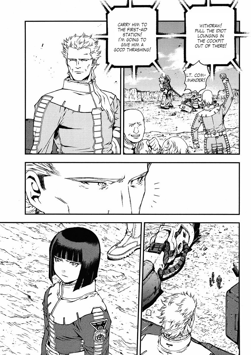 Kidou Senshi Gundam: Giren Ansatsu Keikaku Chapter 16.2 page 8 - Chapter 16 v2 : Investigation Report.16 - Encounter
