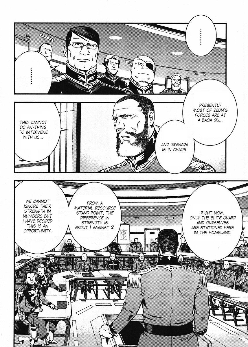 Kidou Senshi Gundam: Giren Ansatsu Keikaku Chapter 17.2 page 18 - Chapter 17 v2 : Investigation Report.17 - Sieg Zeon
