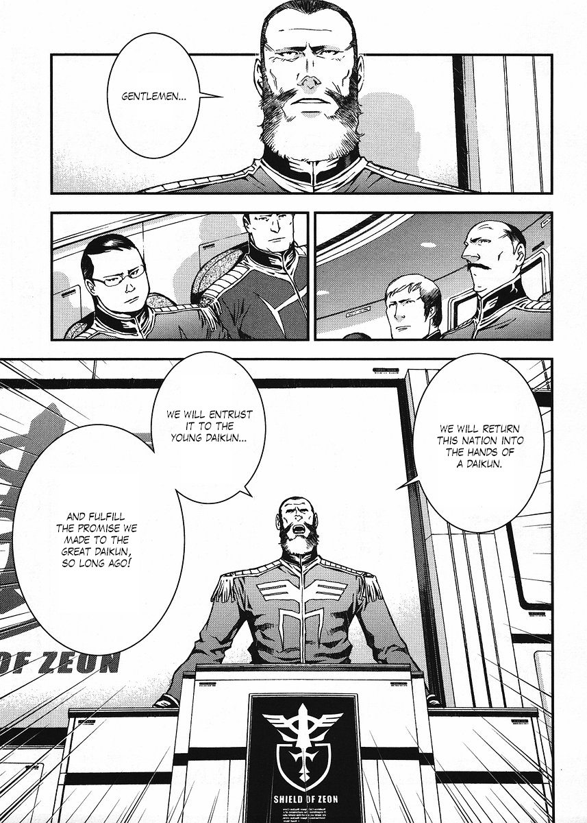 Kidou Senshi Gundam: Giren Ansatsu Keikaku Chapter 17.2 page 19 - Chapter 17 v2 : Investigation Report.17 - Sieg Zeon