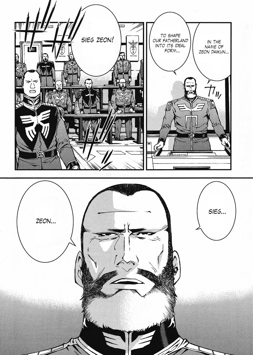 Kidou Senshi Gundam: Giren Ansatsu Keikaku Chapter 17.2 page 22 - Chapter 17 v2 : Investigation Report.17 - Sieg Zeon