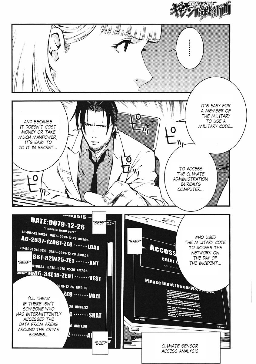 Kidou Senshi Gundam: Giren Ansatsu Keikaku Chapter 18.2 page 23 - Chapter 18 v2 : Investigation Report.18 - Hrist