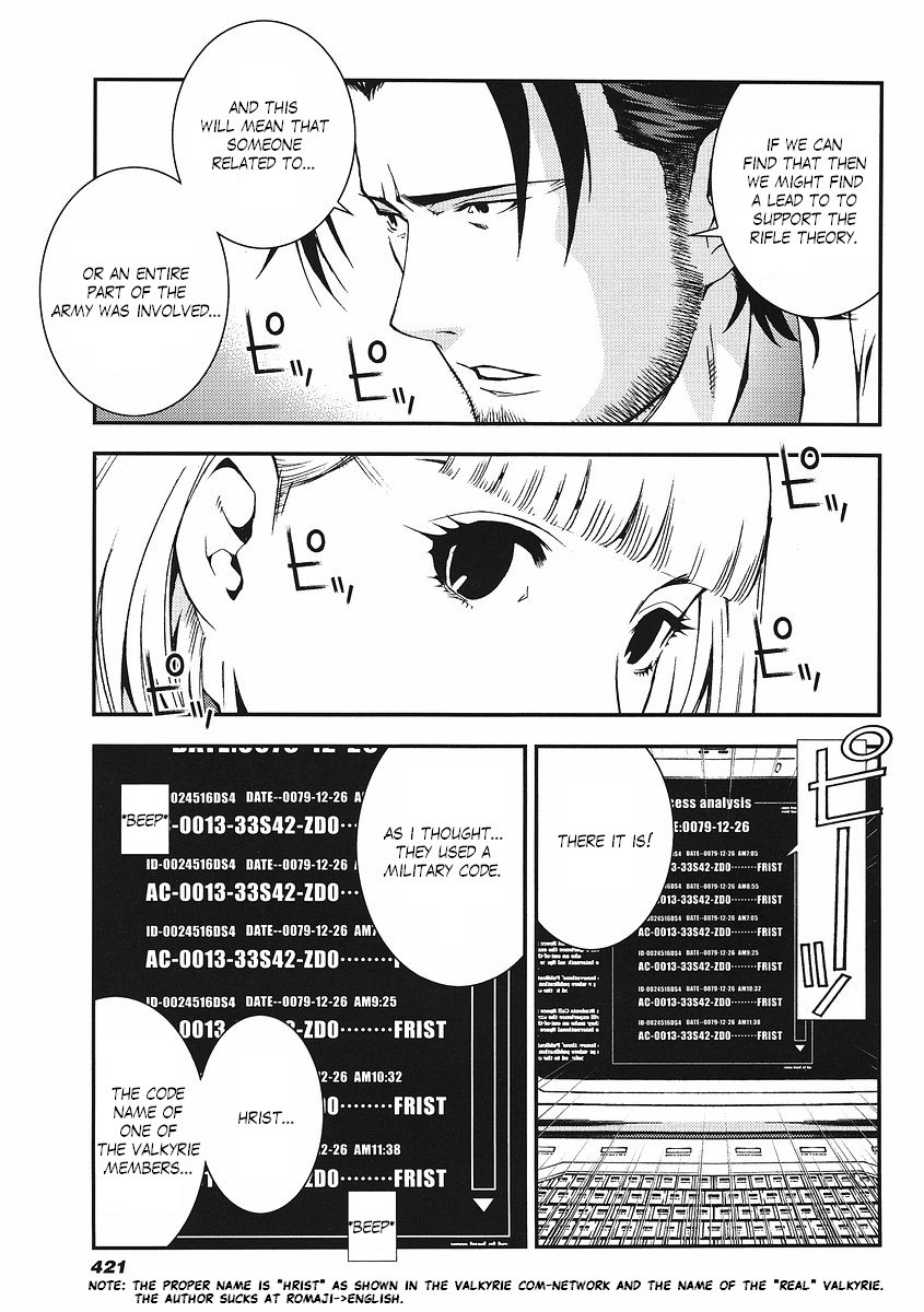 Kidou Senshi Gundam: Giren Ansatsu Keikaku Chapter 18.2 page 24 - Chapter 18 v2 : Investigation Report.18 - Hrist