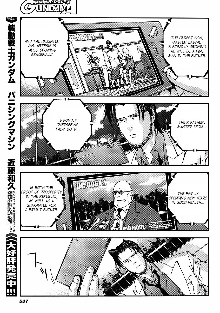 Kidou Senshi Gundam: Giren Ansatsu Keikaku Chapter 19.2 page 13 - Chapter 19 v2 : Investigation Report.19 - Double Agent