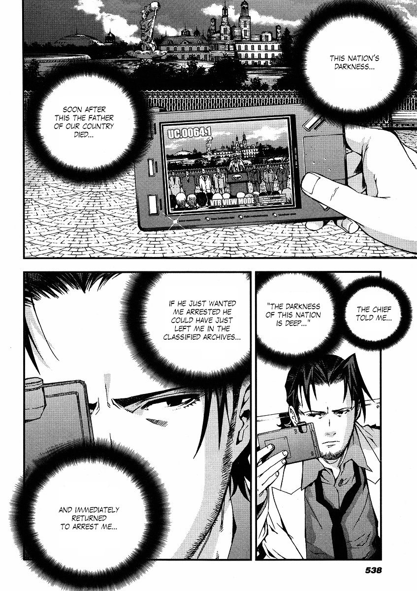 Kidou Senshi Gundam: Giren Ansatsu Keikaku Chapter 19.2 page 14 - Chapter 19 v2 : Investigation Report.19 - Double Agent