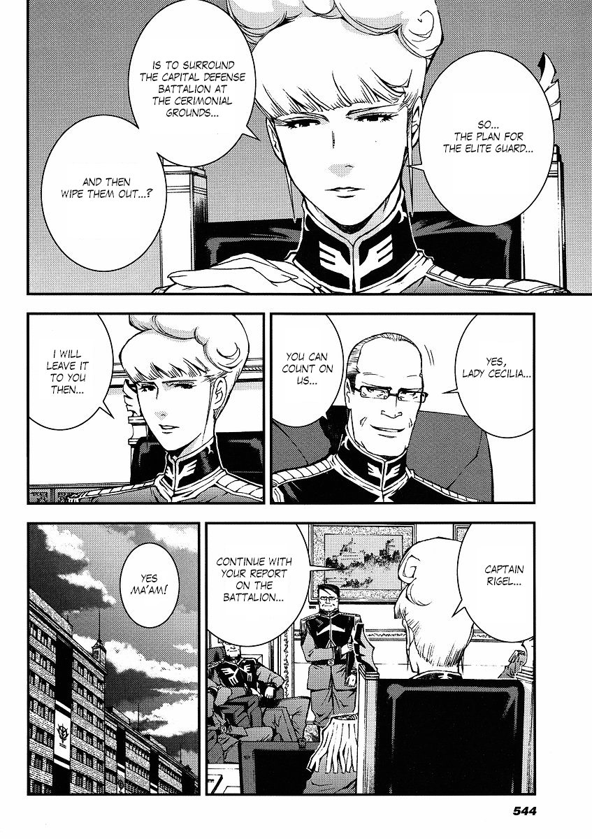 Kidou Senshi Gundam: Giren Ansatsu Keikaku Chapter 19.2 page 20 - Chapter 19 v2 : Investigation Report.19 - Double Agent