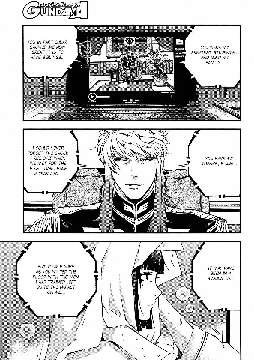 Kidou Senshi Gundam: Giren Ansatsu Keikaku Chapter 19.2 page 7 - Chapter 19 v2 : Investigation Report.19 - Double Agent