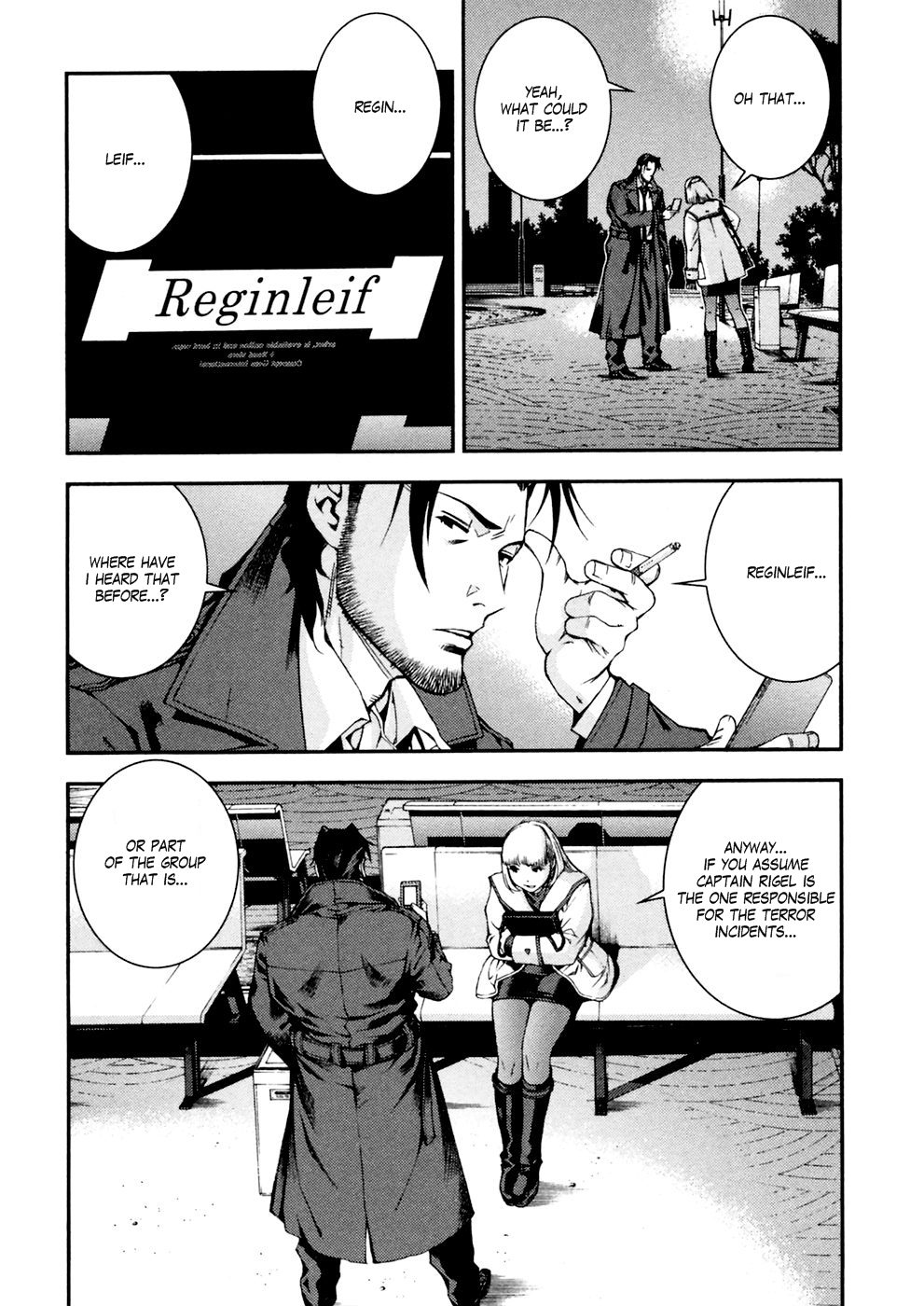 Kidou Senshi Gundam: Giren Ansatsu Keikaku Chapter 2 page 14 - Chapter 2: Informant Elise Finnigan