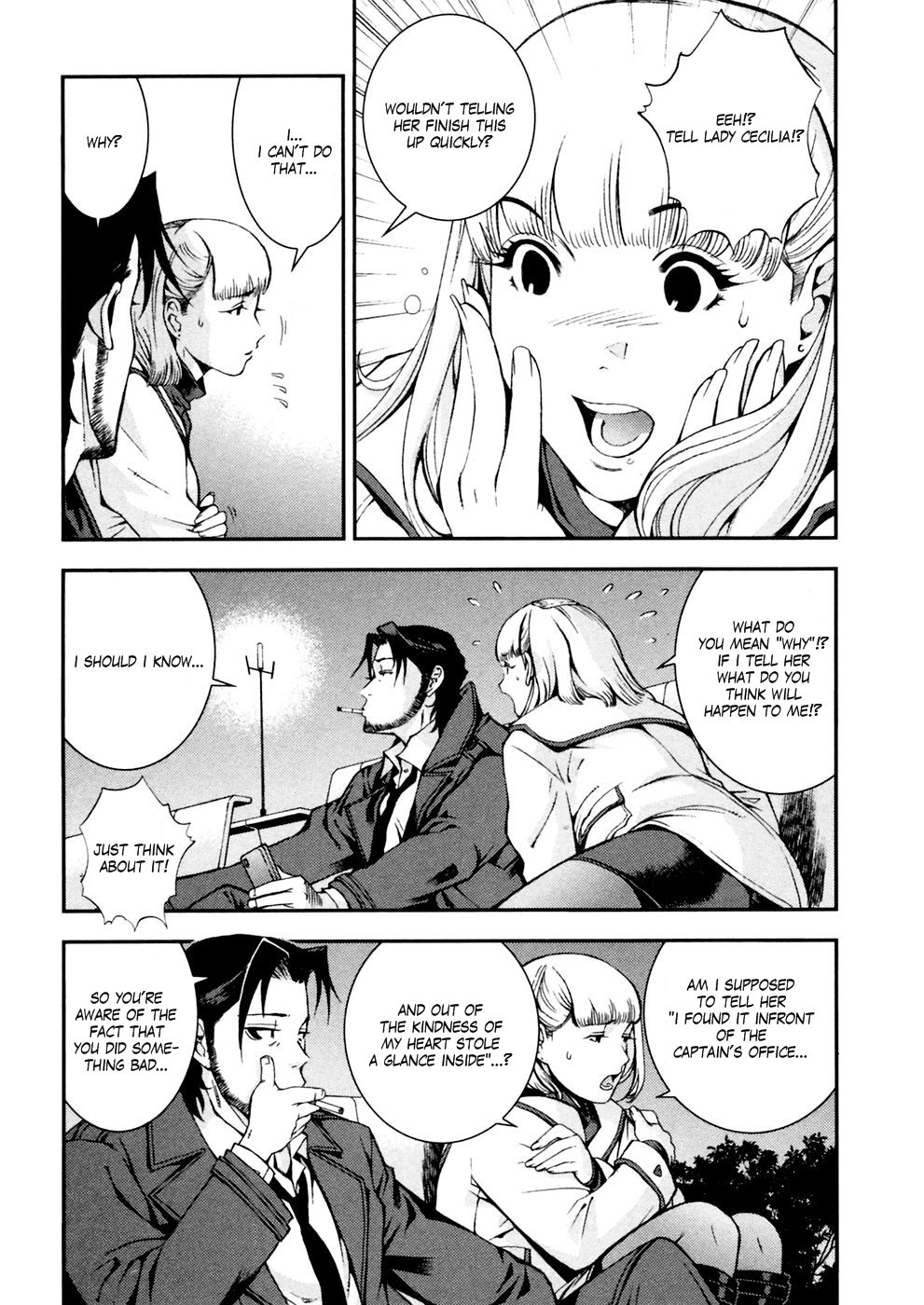 Kidou Senshi Gundam: Giren Ansatsu Keikaku Chapter 2 page 16 - Chapter 2: Informant Elise Finnigan