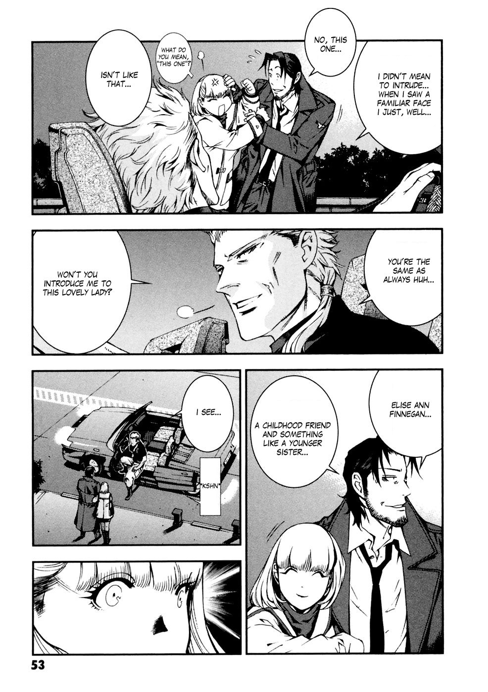 Kidou Senshi Gundam: Giren Ansatsu Keikaku Chapter 2 page 22 - Chapter 2: Informant Elise Finnigan