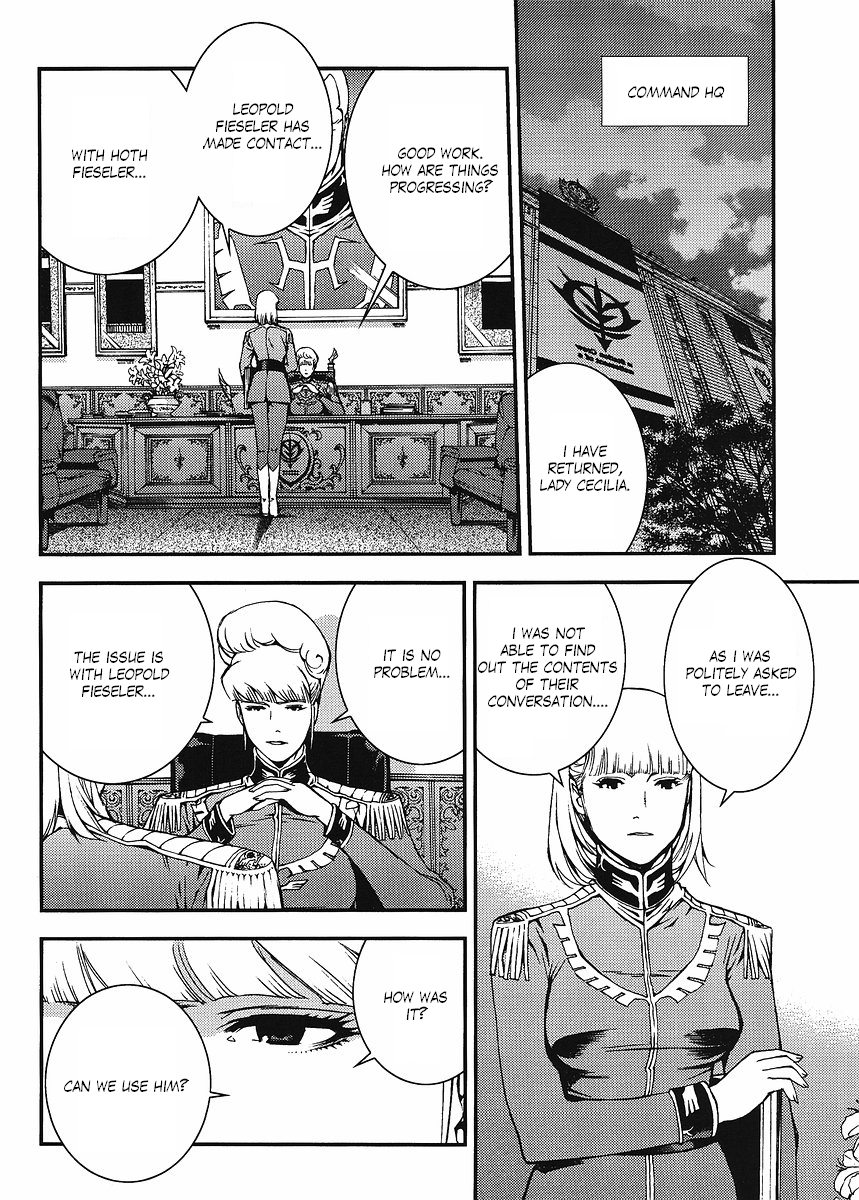 Kidou Senshi Gundam: Giren Ansatsu Keikaku Chapter 21.2 page 20 - Chapter 21 v2 : Investigation Report.21 - The Night Before