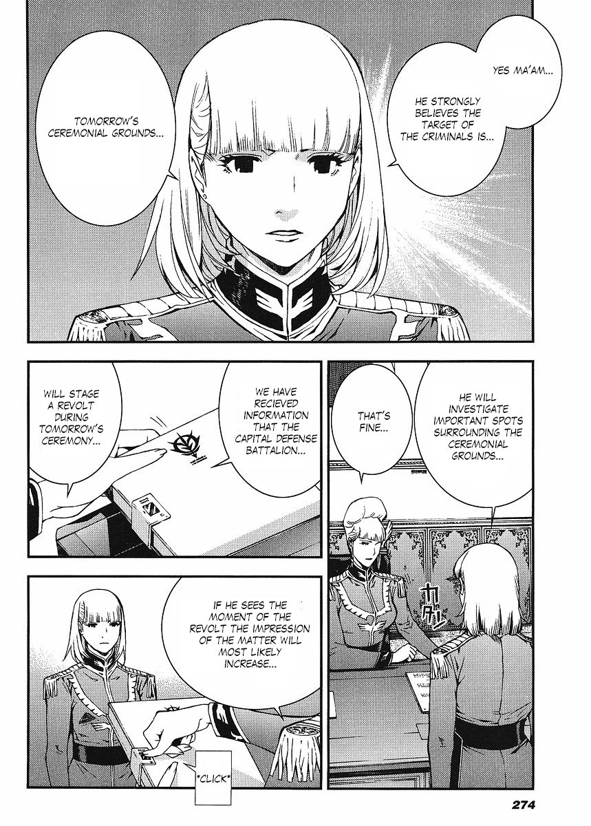 Kidou Senshi Gundam: Giren Ansatsu Keikaku Chapter 21.2 page 22 - Chapter 21 v2 : Investigation Report.21 - The Night Before
