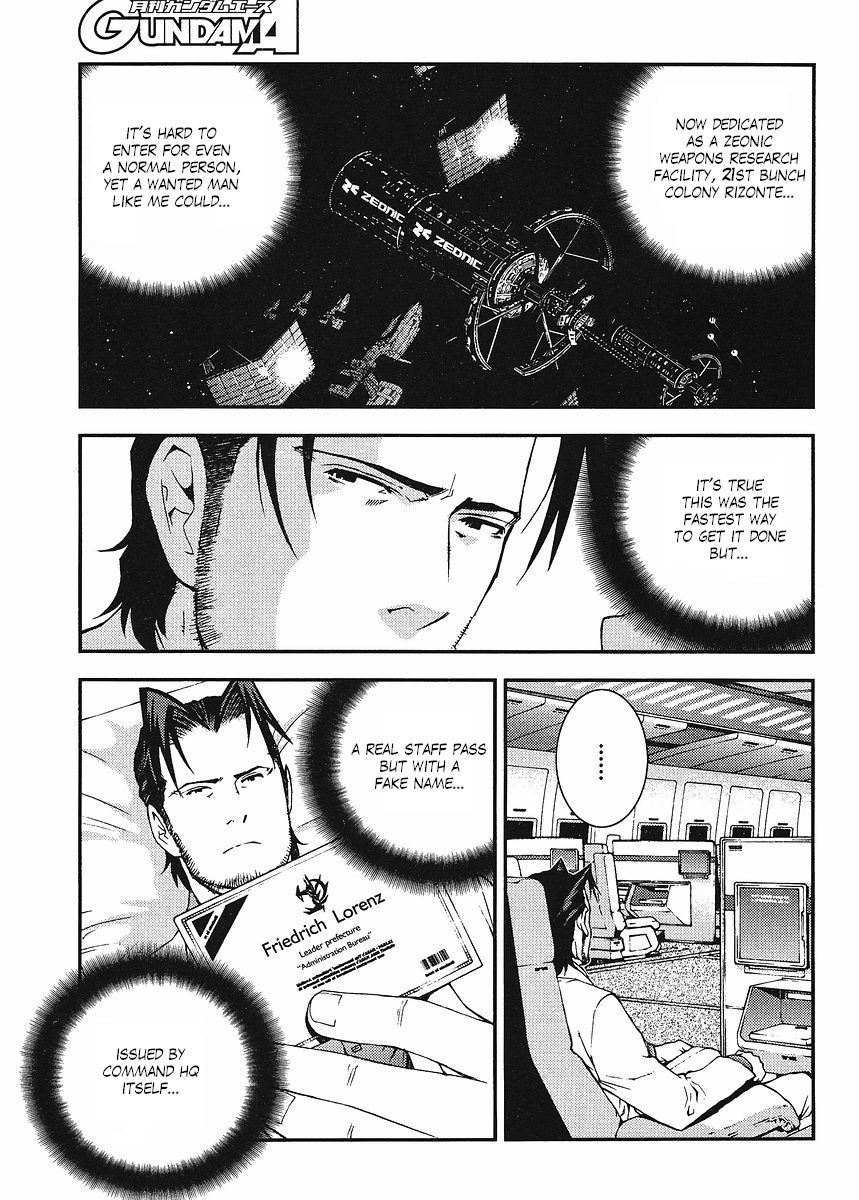 Kidou Senshi Gundam: Giren Ansatsu Keikaku Chapter 21.2 page 3 - Chapter 21 v2 : Investigation Report.21 - The Night Before