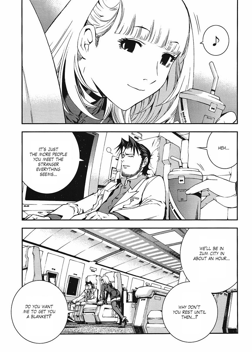 Kidou Senshi Gundam: Giren Ansatsu Keikaku Chapter 21.2 page 5 - Chapter 21 v2 : Investigation Report.21 - The Night Before